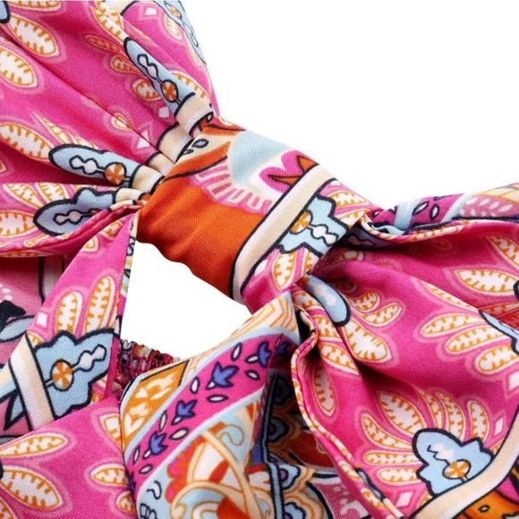 VACAY VIBES Paisley Print Dress pink - Picture 8 of 8